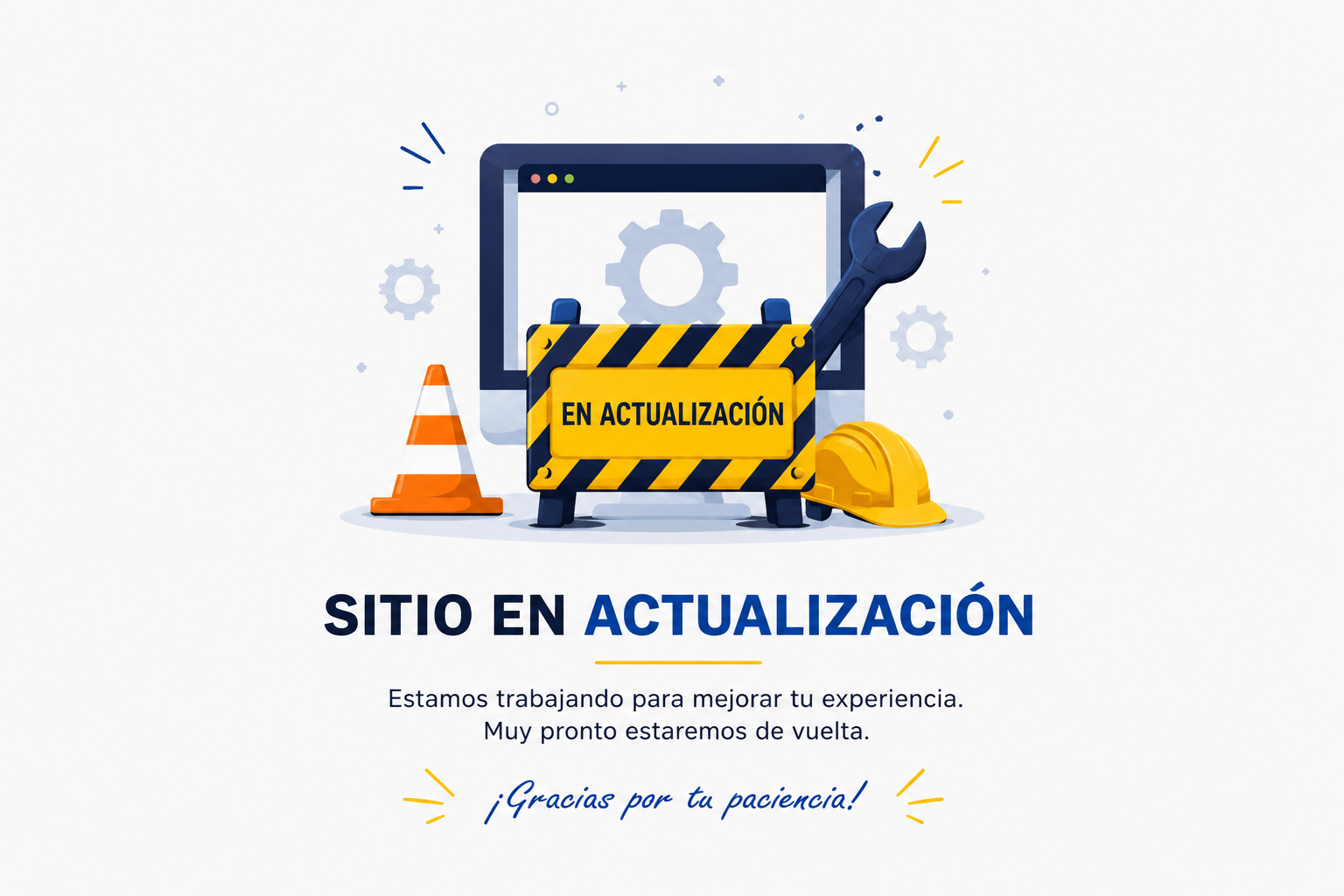 Sitio en actualización